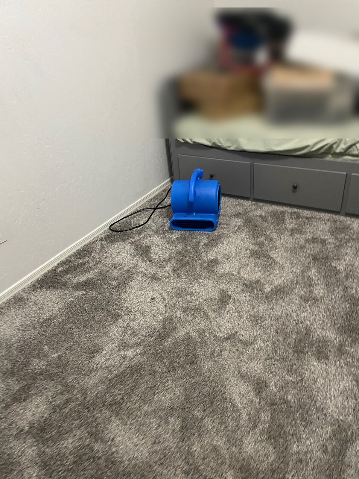 Water damage restoration job photo from Chandler, AZ