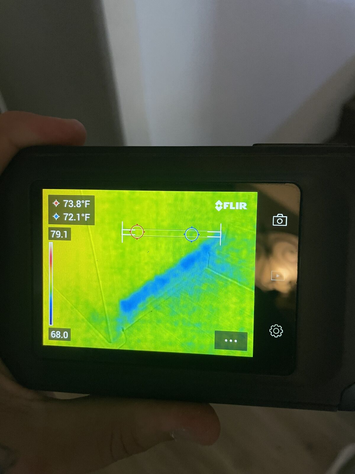 Water damage restoration job photo from Chandler, AZ